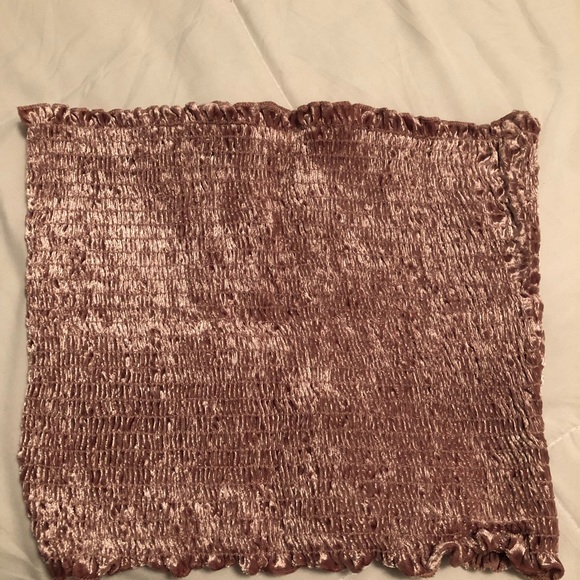 Tilly's Tops - Velvet tube top